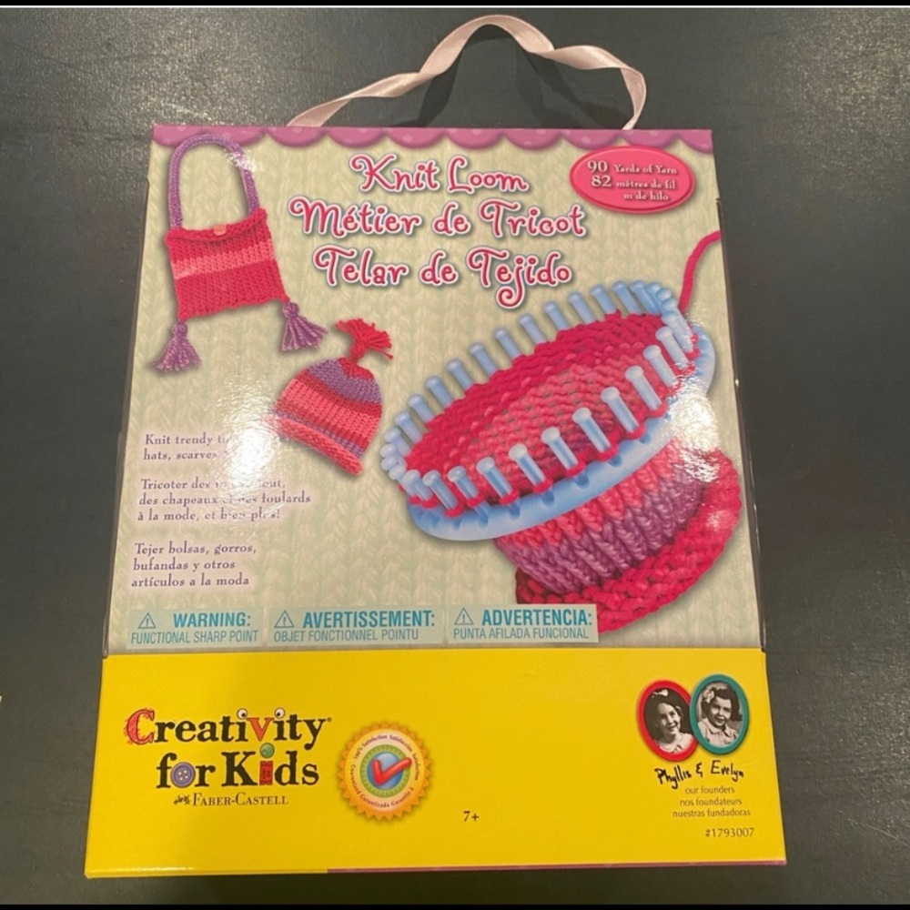 knit loom craft kit!